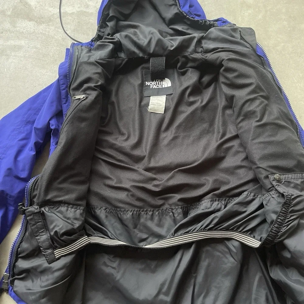 Vintage The North Face Gore Tex Mountain Jacket Blue Small Gorpcore Shell‎ Parka